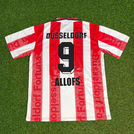 Klaus Allofs #9 Fortuna Düsseldorf Retro Heimtrikot