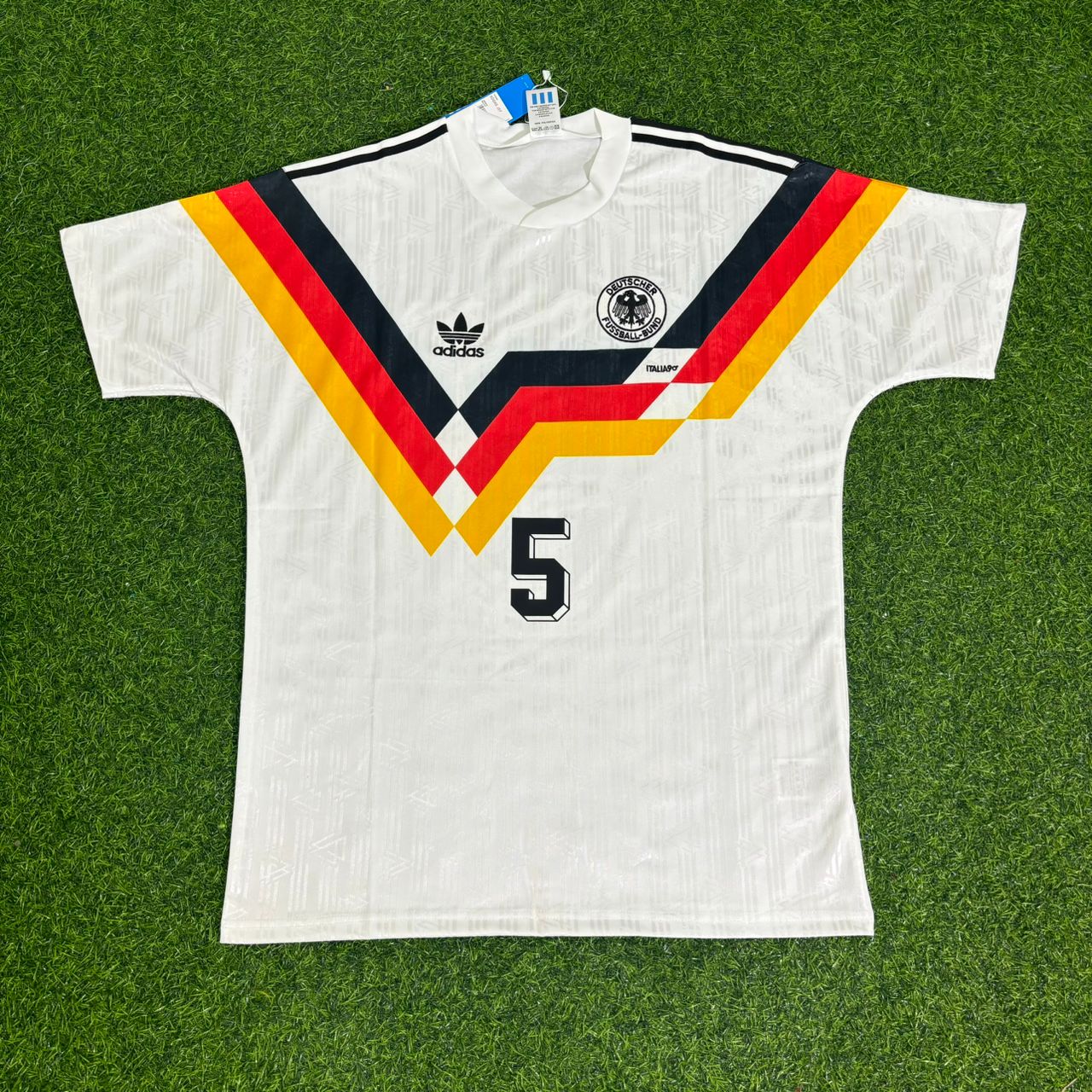 Klaus Augenthaler Deutschland WM 1990 Retro Fußballtrikot