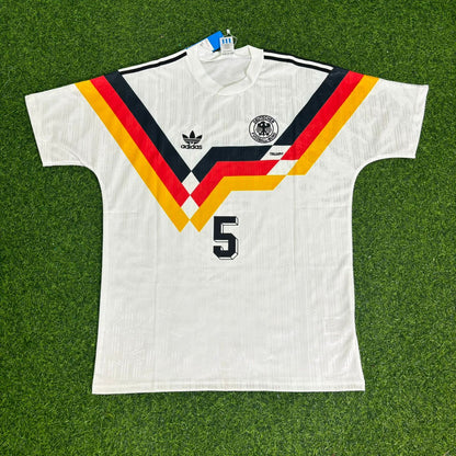 Klaus Augenthaler Deutschland WM 1990 Retro Fußballtrikot