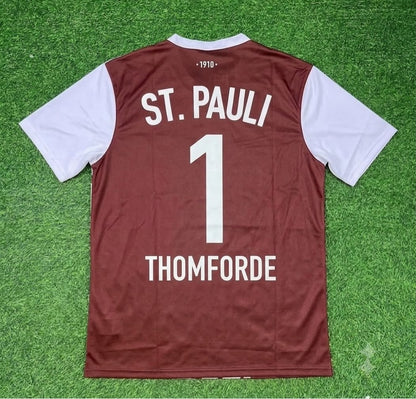 Klaus Thomforde St. Pauli 1994 Auswärts Retro Fußballtrikot