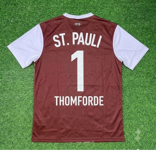 Klaus Thomforde St. Pauli 1994 Auswärts Retro Fußballtrikot