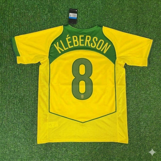 José Kléberson 8 – Brasilien 2004–2006 Retro Trikot – | Trikot | Maillot Fußballtrikot