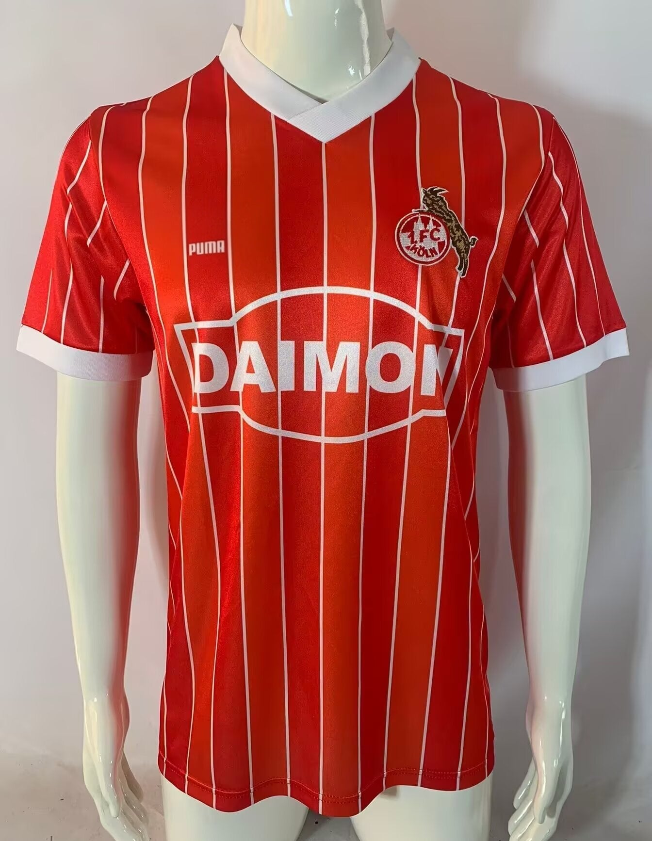 FC Köln 1985/86 Saison Auswärts Retro Trikot