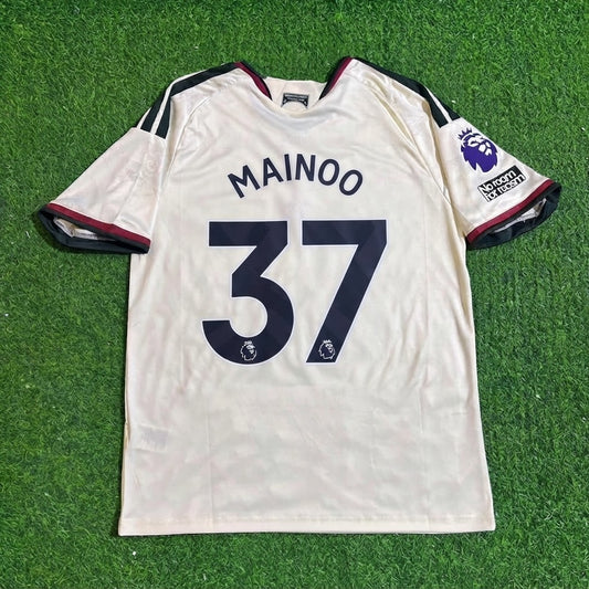 Kobbie Mainoo #37 Manchester United New Season 2027 Jersey Trikot Maillot Soccer Shirt