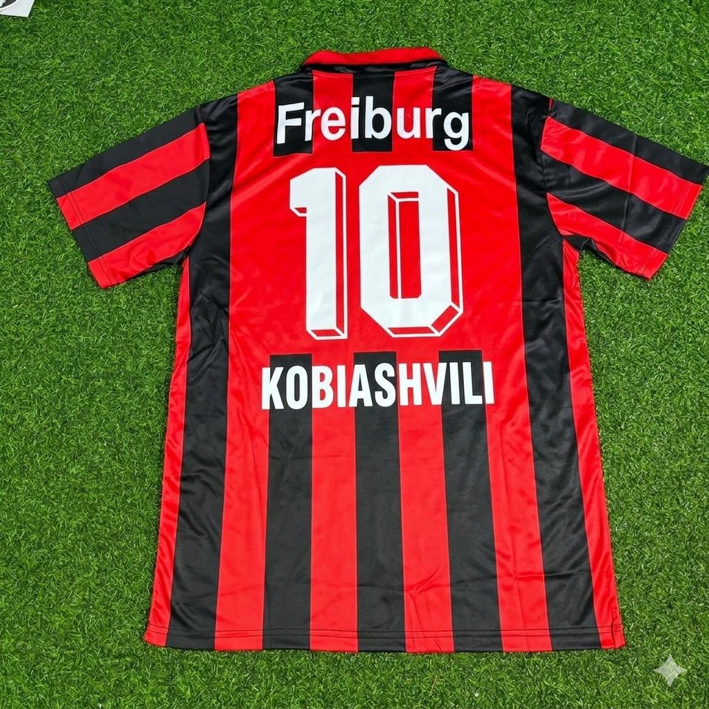 Levan Kobiashvili SC Freiburg Retro Football Jersey