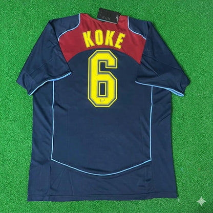 Koke #6 Atletico Madrid SpiderMan Retro Football Jersey