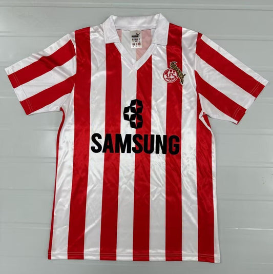 FC Köln 1988/89 Saison Heim Retro Trikot