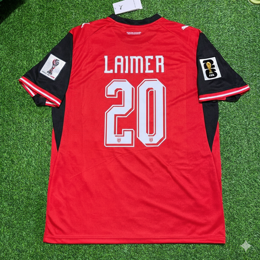 Konrad Laimer 20- Austria 2026 World Cup Kit Jersey Trikot Maillot