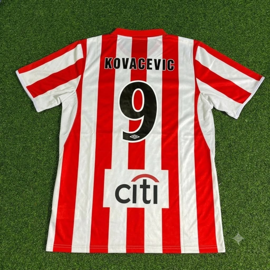 Darko Kovacevic Olympiacos Special Retro Home Football Jersey Trikot Maillot