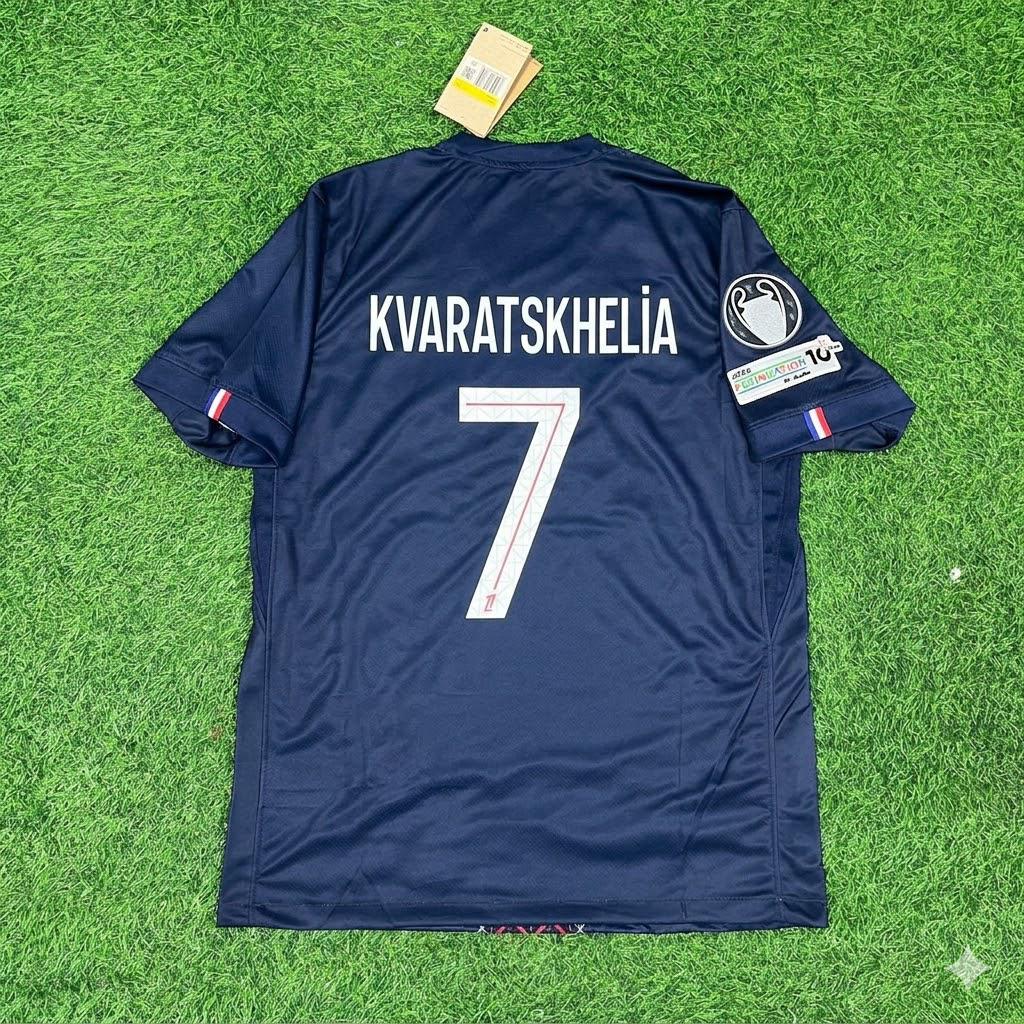 Khvicha Kvaratskhelia #7 New Season Jersey – | Trikot | Maillot Soccer Shirt
