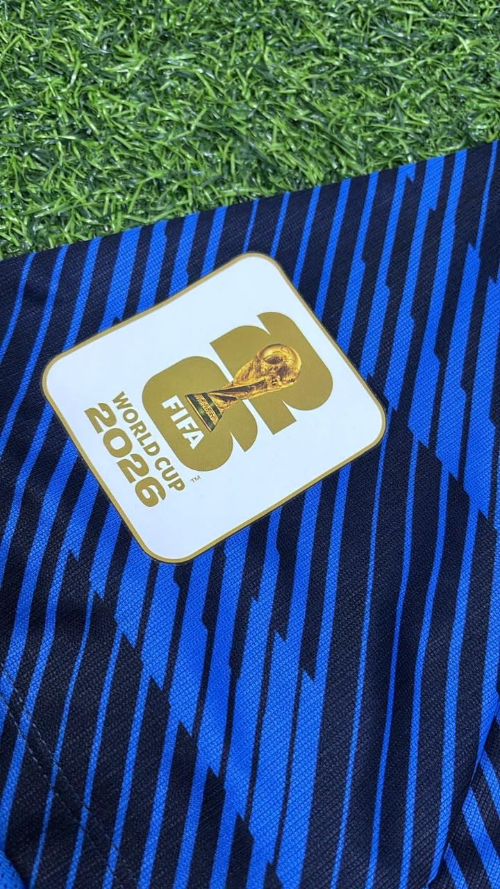 Kylian Mbappé #10 France Home 2026 World Cup Blue Football Jersey