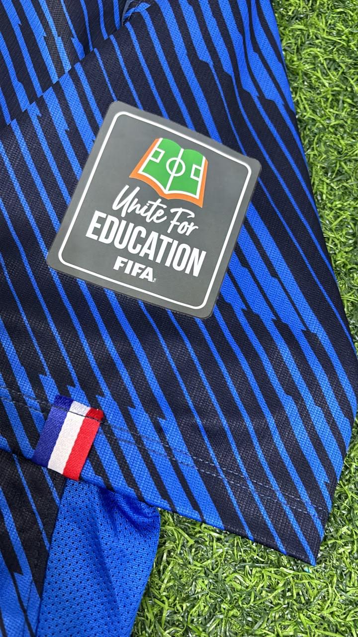 Kylian Mbappé #10 France Home 2026 World Cup Blue Football Jersey