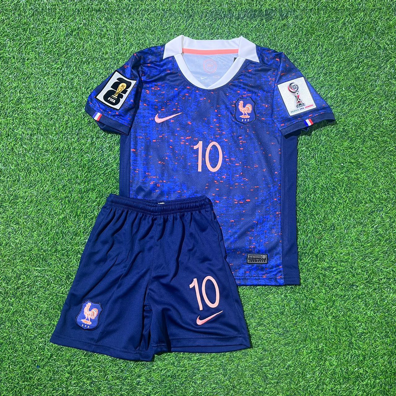 Kylian Mbappé France 2026 World Cup New Season Football Jersey Kit