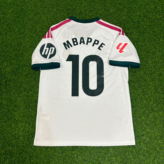 Kylian Mbappe White Jersey Maillot Trikot Soccer Shirt