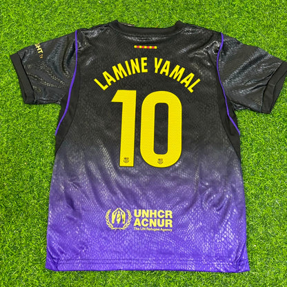 Lamine Yamal #10 Barcelona New Season Away Jersey Trikot Maillot Soccer Shirt