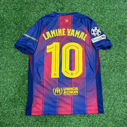 Lamine Yamal Barcelona  Home Number 10 Home New Season 2026 Jersey Trikot Maillot Soccer Shirt
