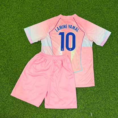 Maillot de football Pau Cubarsi FC Barcelone Domicile Rose Nouvelle Saison 2026