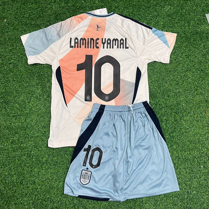 Lamine Yamal Spain 2025 New Season Football Jersey Kit