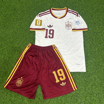 Lamine Yamal Spain 2026 World Cup Kids Football Jersey