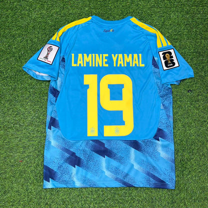 Lamine Yamal Spain 2026 World Cup Blue Special Football Jersey