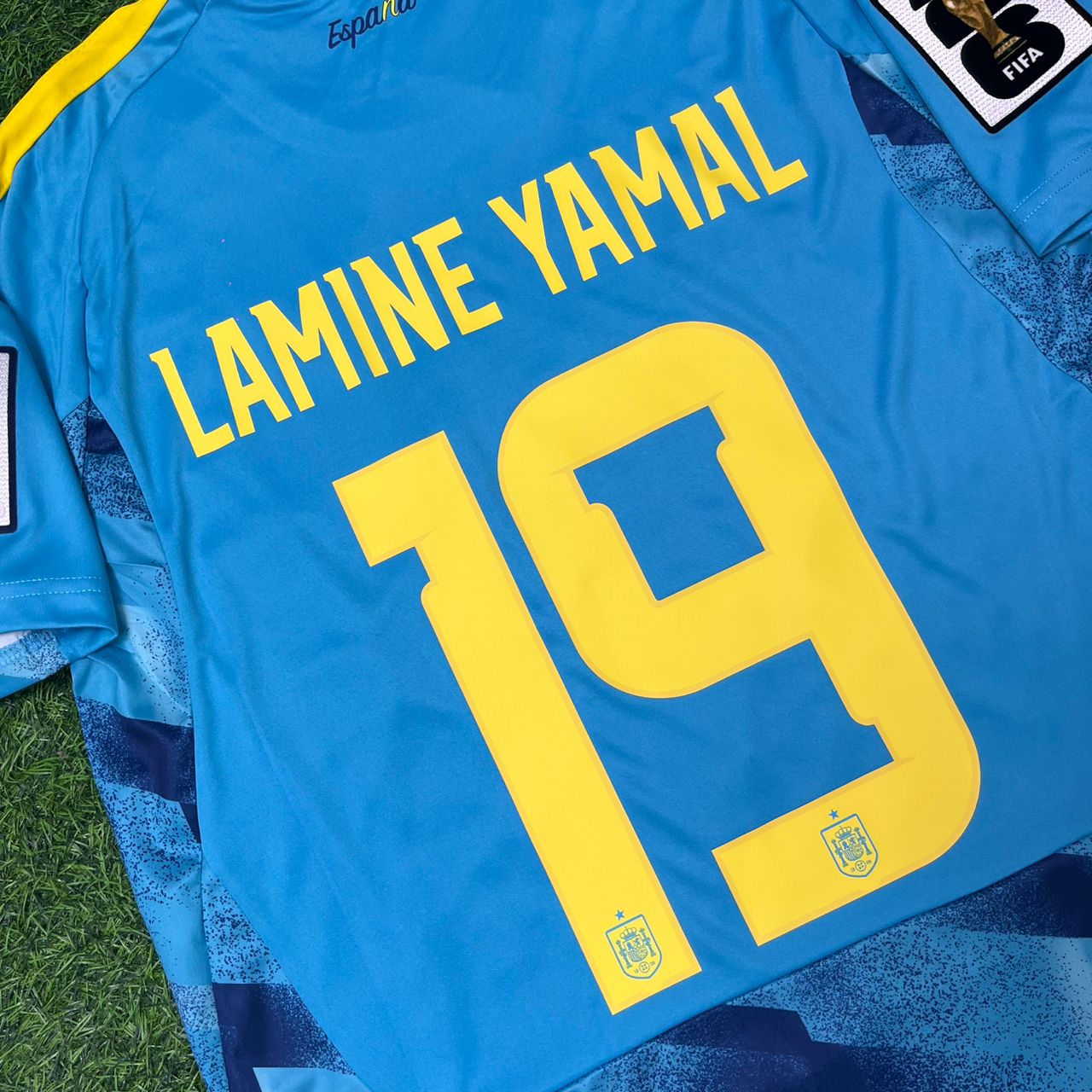 Lamine Yamal Spain 2026 World Cup Blue Special Football Jersey