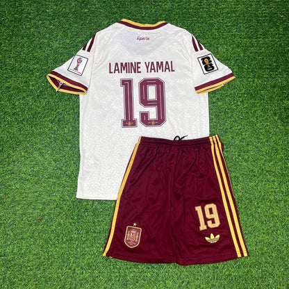Lamine Yamal Spain 2026 World Cup Kids Football Jersey
