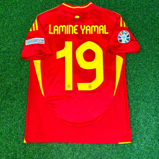 Lamine Yamal Spain Jersey Trikot Soccer Shirt