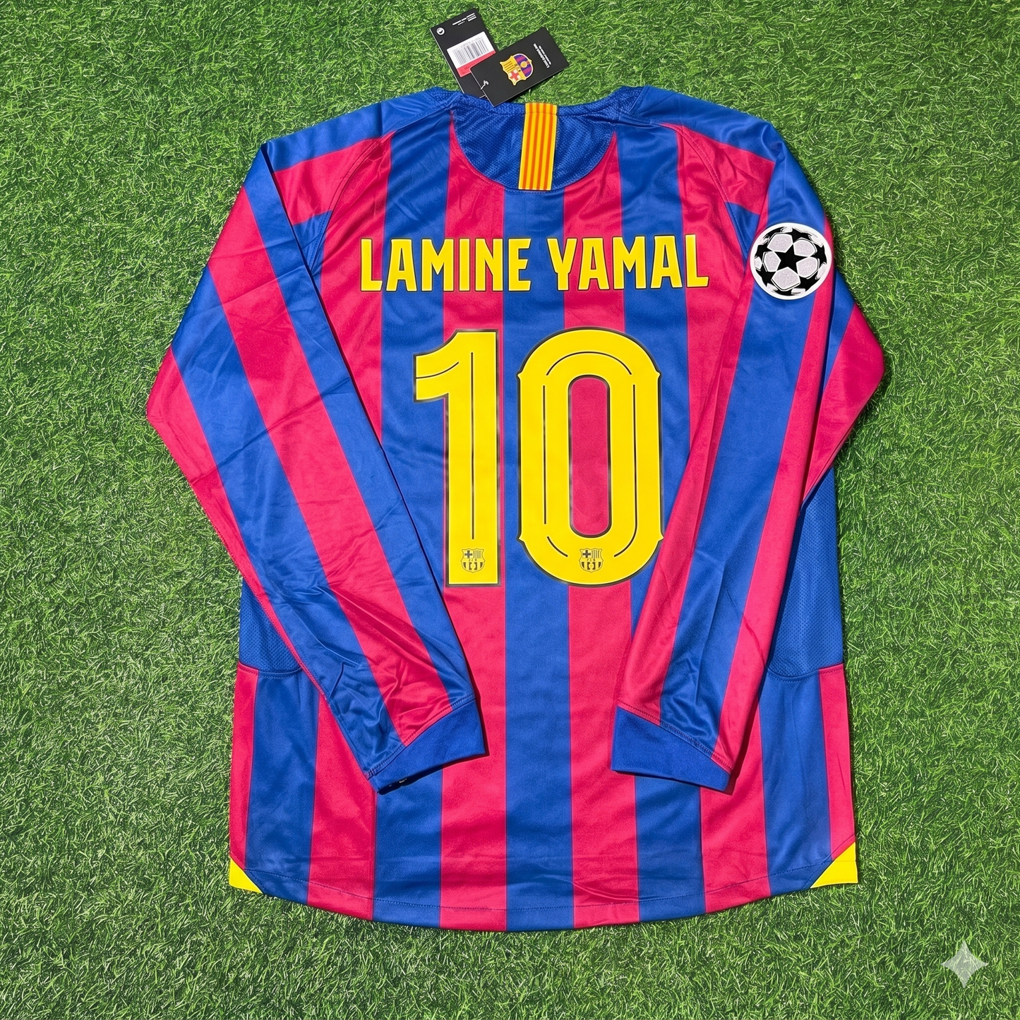 Lamine Yamal Barcelona Retro Football Jersey