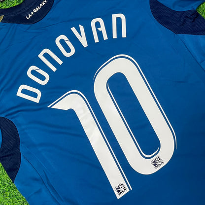 Landon Donovan LA Galaxy 11/12 Season Away Retro Blue Jersey Trikot Soccer Shirt
