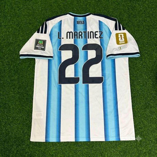 Lautaro Martinez Argentina 2026 World Cup Football Jersey Kit