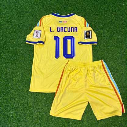 Leandro Bacuna Curaçao 2026 World Cup Kids Football Jersey