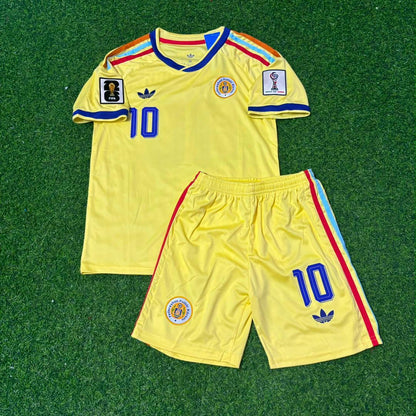 Leandro Bacuna Curaçao 2026 World Cup Kids Football Jersey