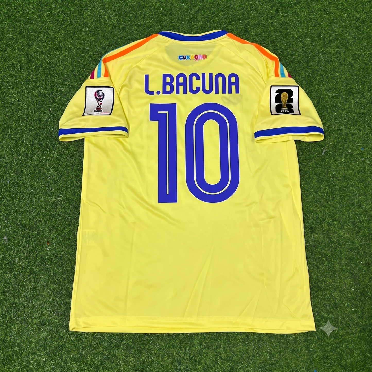 Leandro Bacuna Curaçao 2026 World Cup Football Jersey