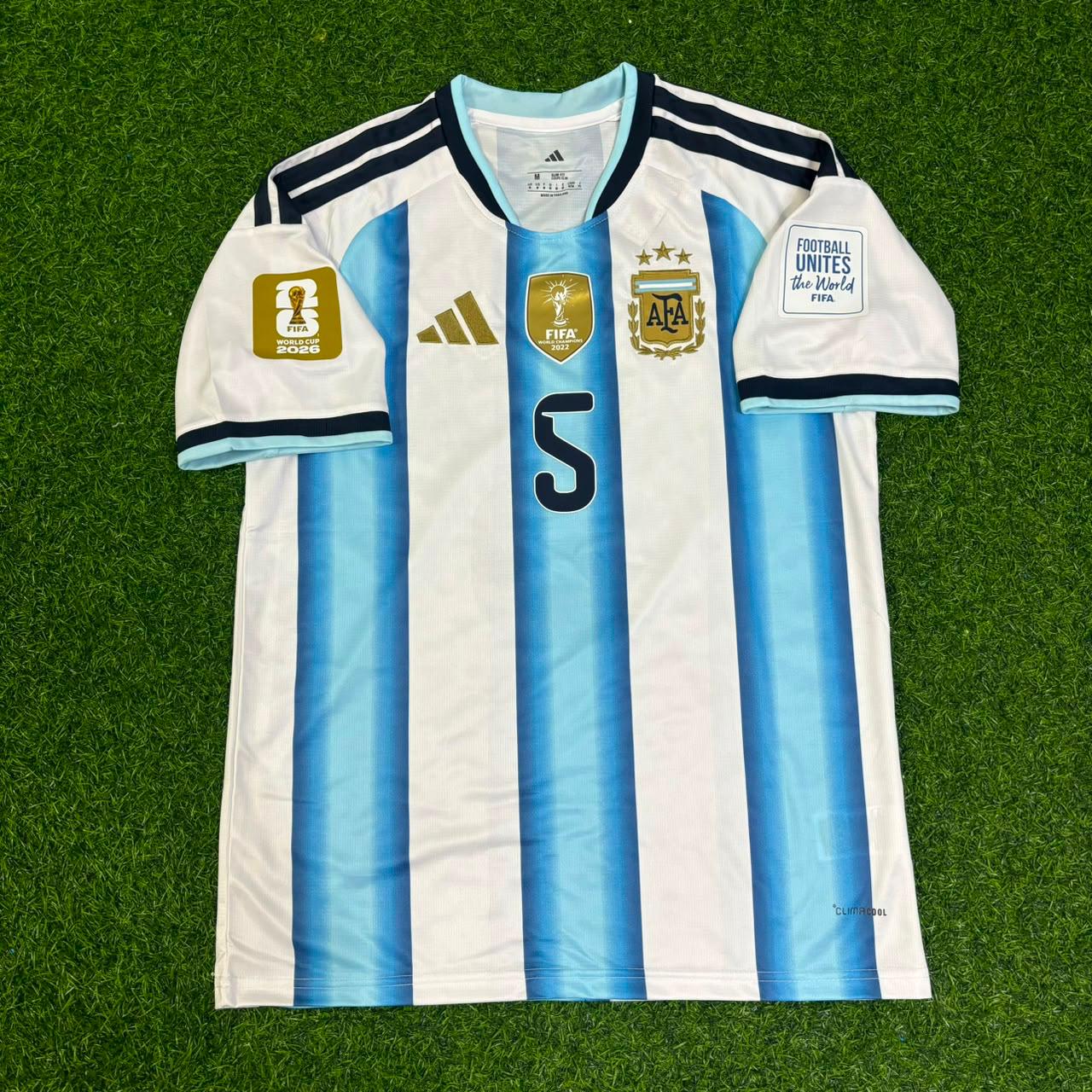 Maillot de football Leandro Paredes Argentine Coupe du Monde 2026