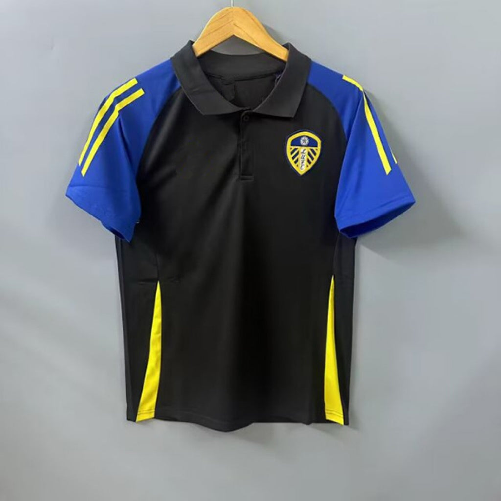 Leeds United Neues Polokragen-T-Shirt