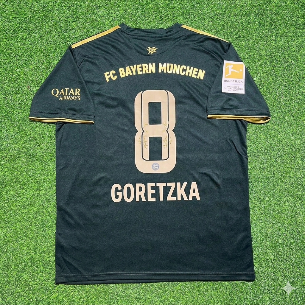 Leon Goretzka #8 Bayern Munich 2021 2022 Oktoberfest Special Edition Jersey