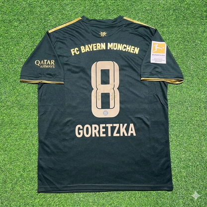 Leon Goretzka #8 Bayern Munich 2021 2022 Oktoberfest Special Edition Jersey