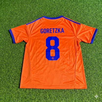 Leon Goretzka #8 Germany 2026 Orange Football Jersey