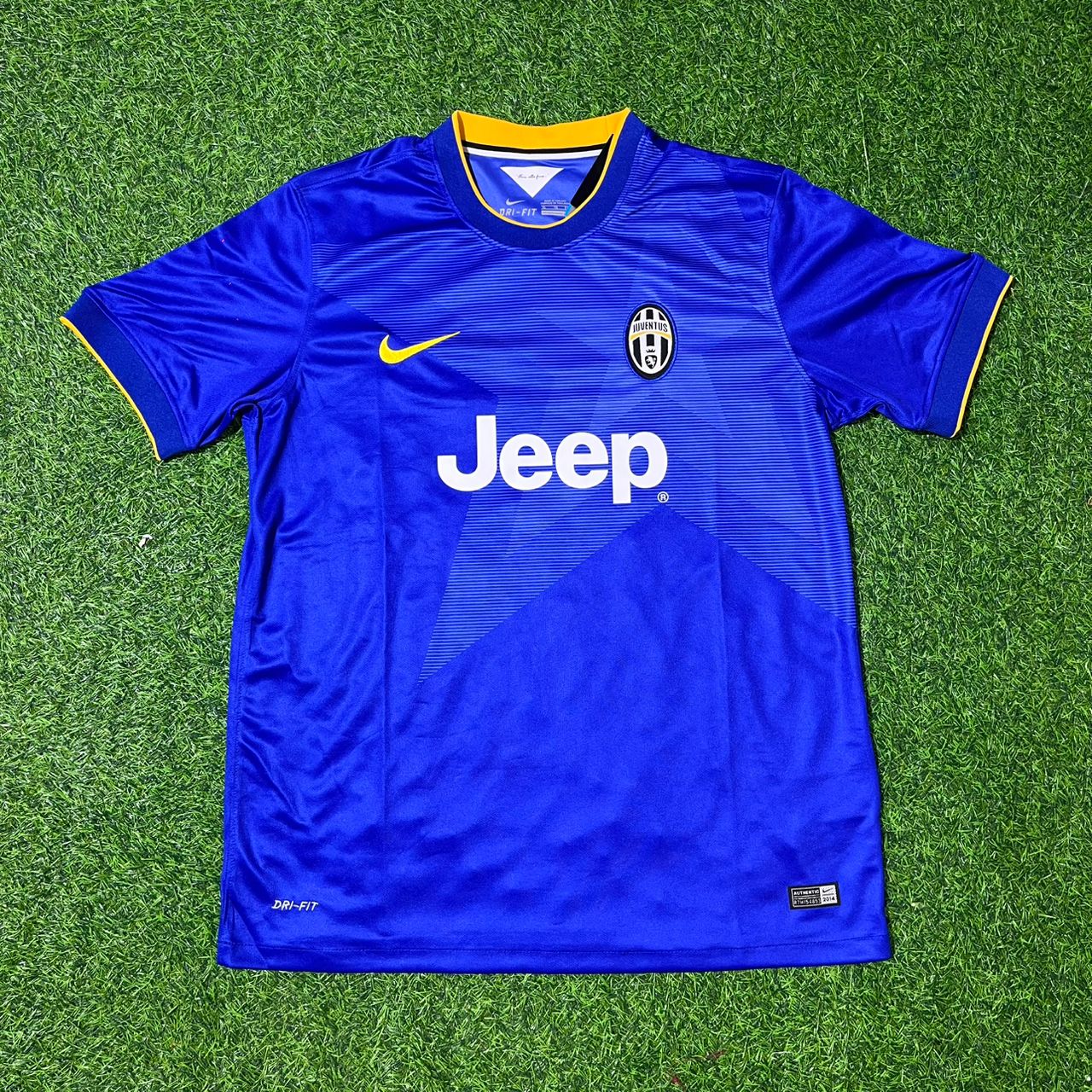 Leonardo Bonucci Juventus 2014/15 Retro Blue Football Jersey Kit