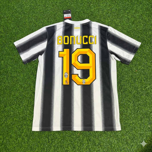 Leonardo Bonucci Juventus Home 2011 2012 Season Retro Jersey Trikot