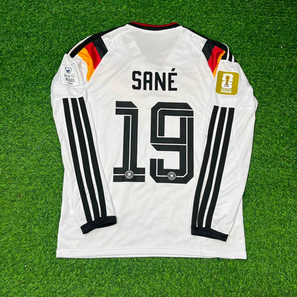 Leroy Sané #19 Germany 2026 World Cup Long Sleeve Home Football Jersey Kit