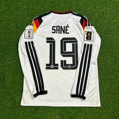 Leroy Sané #19 Germany 2026 World Cup Long Sleeve Home Football Jersey Kit