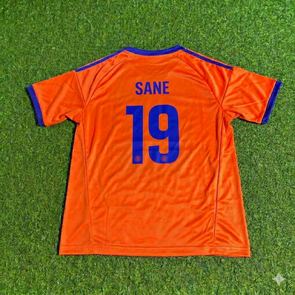 Leroy Sane #19 Germany 2026 Orange Football Jersey