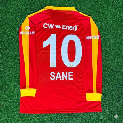Leroy Sane Galatasaray Legendary Retro Vintage Long Sleeve Football Jersey
