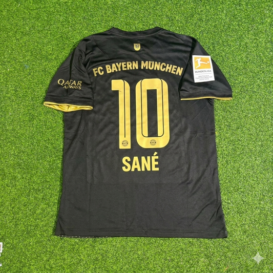 Leroy Sane Bayern Munich 2021-2022 Away Football Jersey
