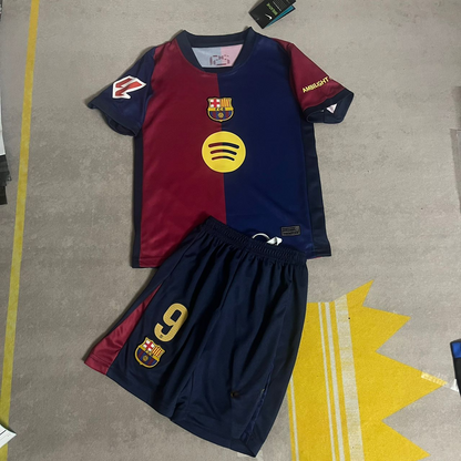Robert Lewandowski Barcelone Kids Kit Kindertrikot Maillot Enfant Kindertrui (3-13 ans) 