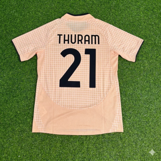 Lilian Thuram 21 Juventus 2003/2004 Away Retro Football Jersey