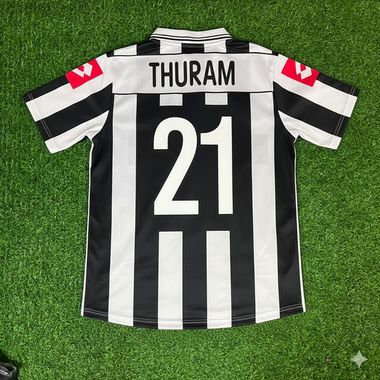 Lilian Thuram Juventus 2001 2002 Season Retro Jersey