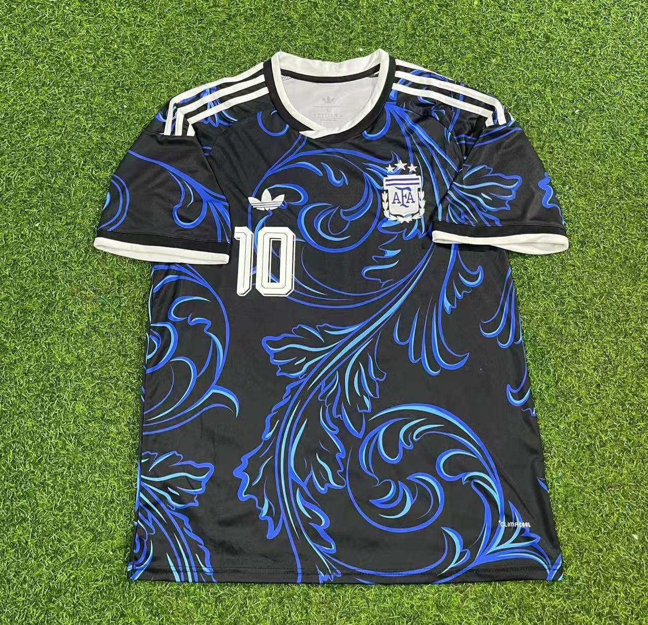Diego Armando Maradona #10 Argentina Retro Football Jersey Kit