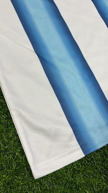 Diego Armando Maradona #10 Argentina Retro Home Long Sleeve Football Jersey